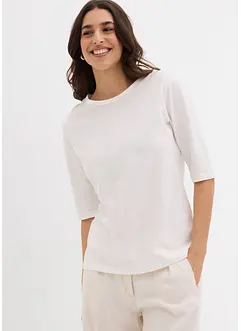 Lot de 2 T-shirts 100% coton, bonprix