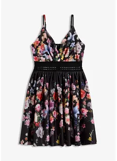 Minikleid mit Häkel-Einsatz, bonprix