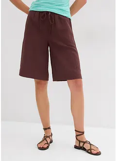Bermuda fluide en viscose mélangée, bonprix