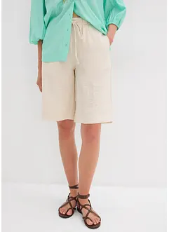 Bermuda fluide en viscose mélangée, bonprix