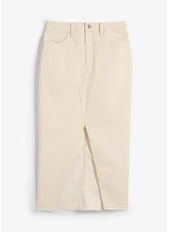 Jeansrock mit Schlitz, bonprix