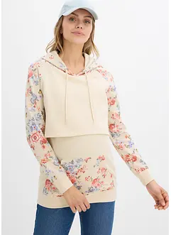 Sweat de grossesse 2en1 avec fonction allaitement, bonprix