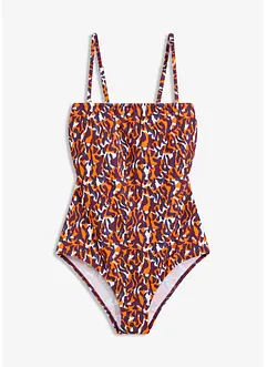 Bandeau-Badeanzug mit Multiway-Trägern, bonprix