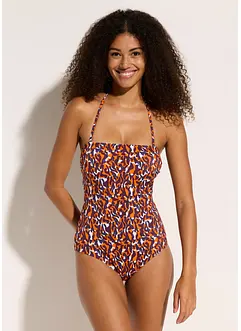 Maillot 1 pièce bandeau à bretelles multifonctions, bonprix