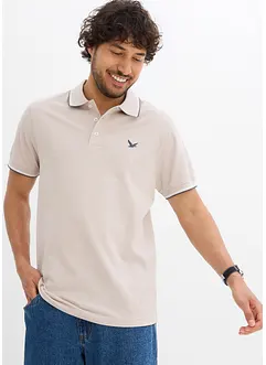 Polo en maille piquée 100% coton, bonprix