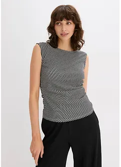 Shirt mit Raffung, bonprix