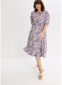 Jerseykleid mit Schnürung, bonprix