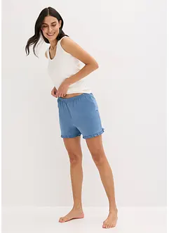 Kurze Schlafshorts (3er Pack) aus reiner Bio-Baumwolle, bonprix