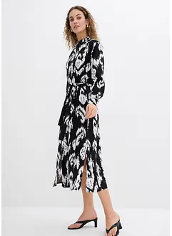 Blusenkleid aus fließender Viskose, bonprix