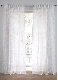 Voilage avec polyester recyclé (1 pce), bonprix