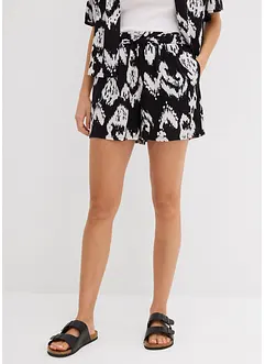 Viskose-Shorts mit Bequembund, bonprix