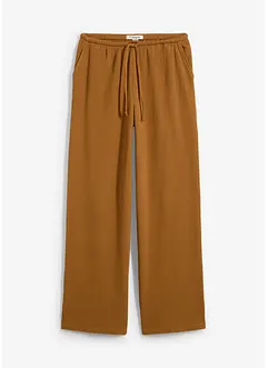 Strukturhose aus reiner Baumwolle, bonprix
