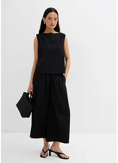 Blusentop aus reiner Baumwolle, bonprix