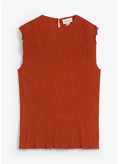 Top aus strukturiertem Crinkle, bonprix