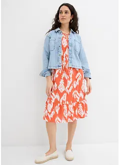 Tunika-Kleid aus reiner Viskose, bonprix