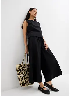 Jupe-culotte ample 100% coton, bonprix