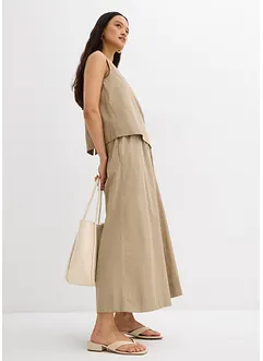 Jupe-culotte ample 100% coton, bonprix