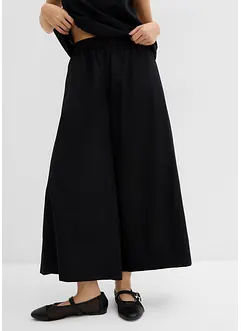 Weite Culotte aus reiner Baumwolle, bonprix