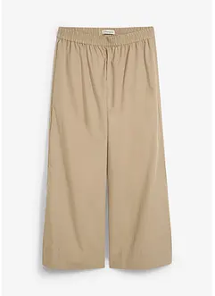 Weite Culotte aus reiner Baumwolle, bonprix