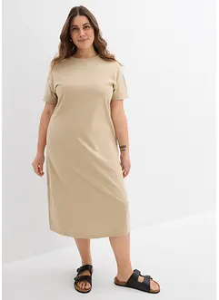 Jerseykleid aus reiner Bio-Baumwolle, bonprix