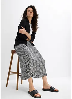 Jupe longue en viscose effet f, bonprix