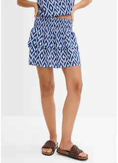 Mini-jupe en viscose fluide, bonprix