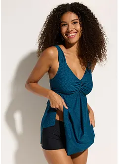 Long-Tankini (2-tlg.Set) mit Zick-Zack Saum, bonprix