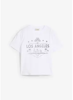 Verkürztes T-Shirt aus Jersey, bonprix