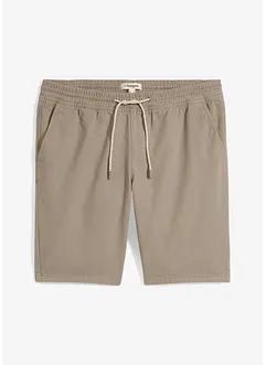 Bermuda 100% coton à taille élastiquée, Regular, bonprix