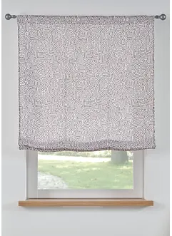 Faltrollo mit grafischem Druck, bonprix