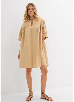 Oversize Kaftan-Kleid aus reiner Bio-Baumwolle, bonprix