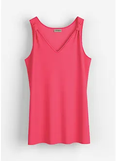 Long-Top aus Viskose-Leinen-Mix, bonprix