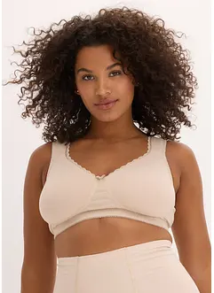 Minimizer T-Shirt-BH ohne Bügel mit Bio-Baumwolle (2er Pack), bonprix