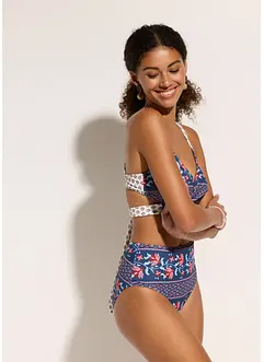 Bikini bustier (ens. 2 pces), esprit portefeuille, bonprix