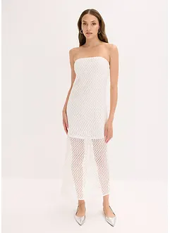 Off-Shoulder-Kleid mit Spitze, bonprix