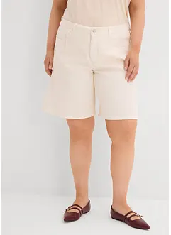 Bermuda en jean, taille mi-haute, bonprix