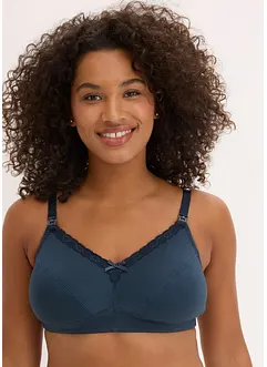 Lot de 3 soutiens-gorge d'allaitement coton sans armatures, bonprix