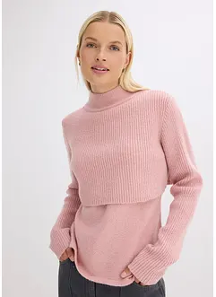 Pull à effet superposé, bonprix