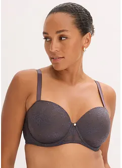 Lot de 2 soutiens-gorge balconnets avec dentelle, bonprix