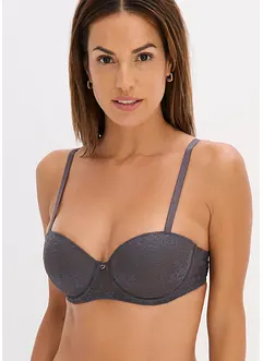 Lot de 2 soutiens-gorge balconnets avec dentelle, bonprix