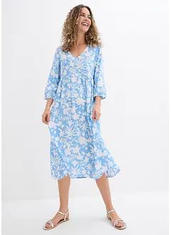 Midikleid aus fließender Viskose, bonprix