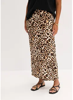 Jupe midi en viscose fluide, bonprix