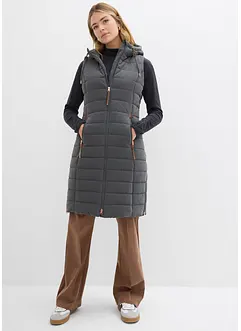 Doudoune longue sans manches, bonprix