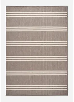 In- und Outdoor Wende-Teppich mit Streifen, bonprix