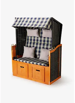 Fauteuil-cabine avec tissu à carreaux, bonprix