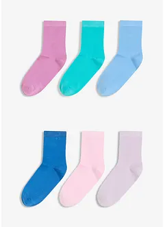 Halbsocken mit Viskose (6er pack), bonprix