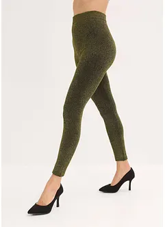 Thermo Leggings aus Glitzergarn, bonprix