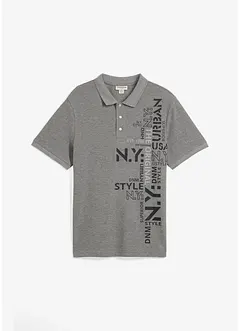 Piqué-Poloshirt aus reiner Baumwolle Slim Fit, Kurzarm, bonprix
