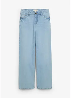 Jean droit taille mi-haute, loose, bonprix