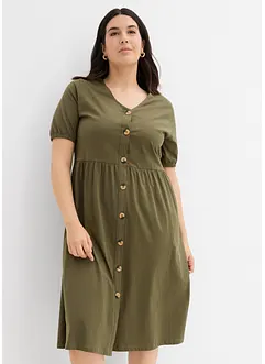 Midikleid aus reiner Baumwolle, bonprix